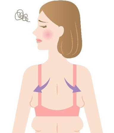 1 Minute To Reduce Upper Back Fat + Bra Bulge Permanently ( Easy +